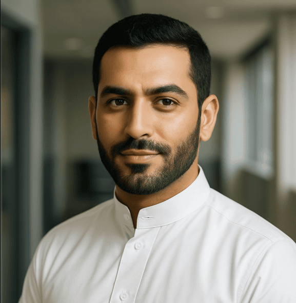 Ahmed, a young professional project manager