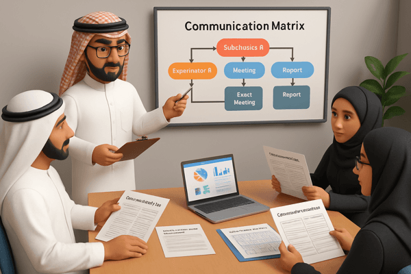 Communication Management Plan illustration
