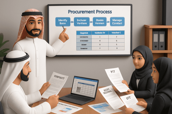 Procurement Management Plan illustration